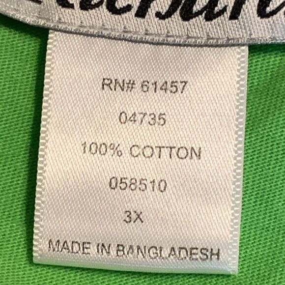 Anthony Richards Size 3X pocketed top.  Generously sized see photos - Picture 8 of 8